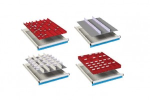 Voorbeelden lade-indelingen